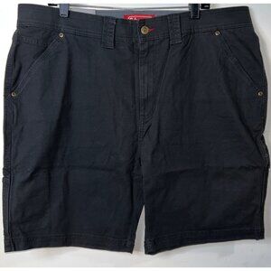 Coleman Mens Stretch Utility Shorts 40 Waist Black Durable Canvas Fabric MSRP $5